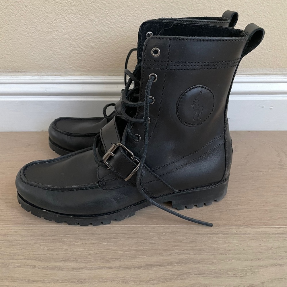 Polo combat boots